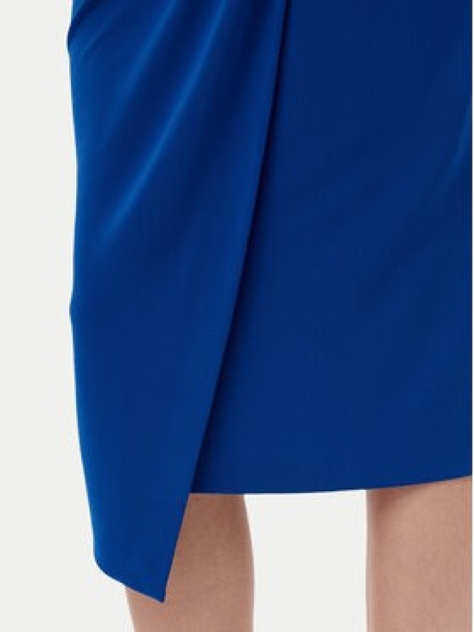 Rinascimento Spódnica midi CFC0123489003 Niebieski Regular Fit
