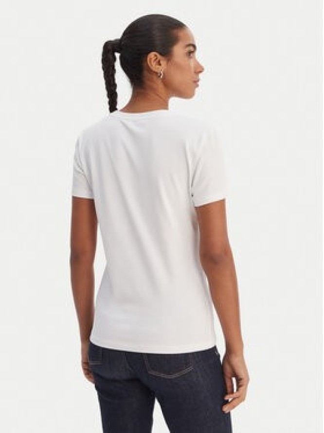 Fracomina T-Shirt FR26ST3002J401N5 Biały Regular Fit