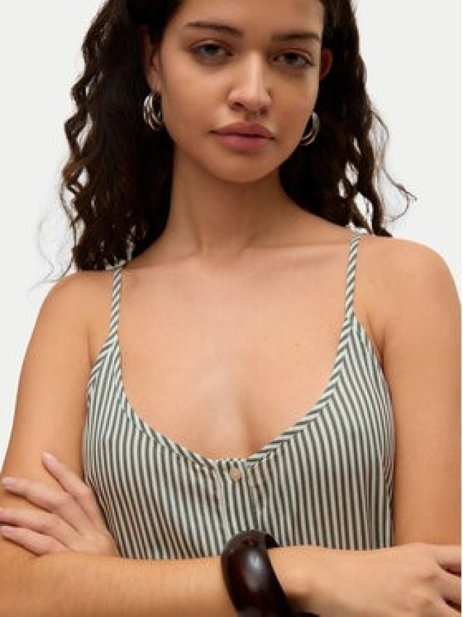 Vero Moda Sukienka letnia Bumpy 10325283 Zielony Loose Fit