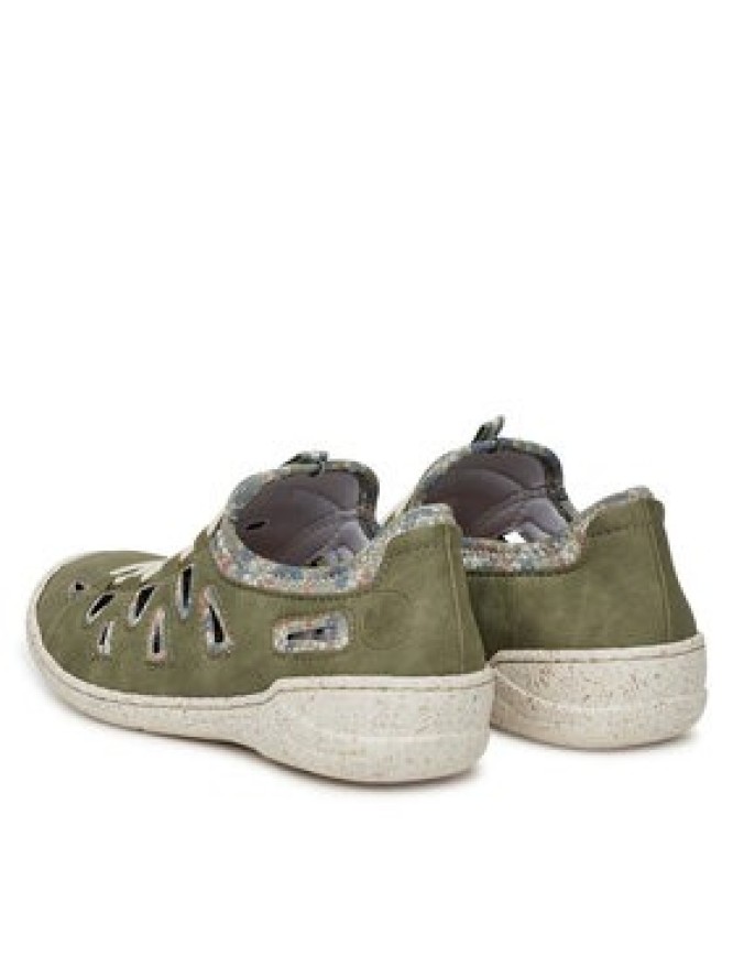 Rieker Półbuty 54551-52 Zielony