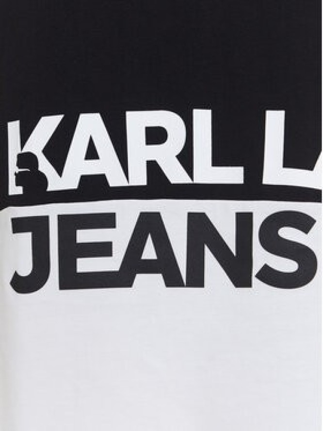 Karl Lagerfeld Jeans Sukienka codzienna A3W13005 Czarny Regular Fit