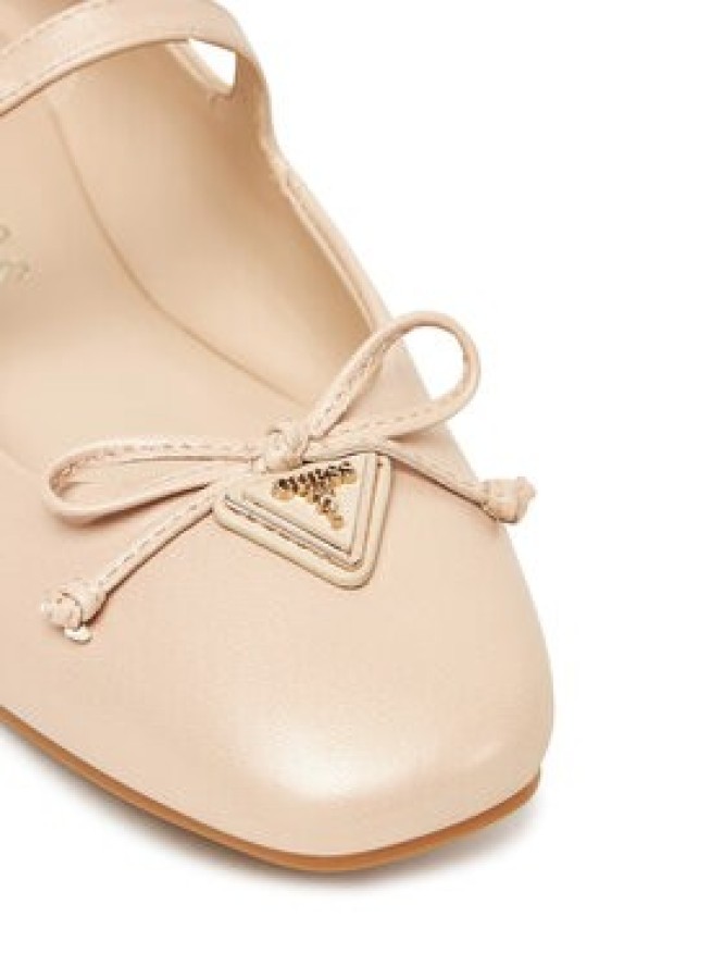 Guess Baleriny FLJKAY LEA02 Beżowy