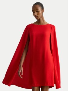 LAUREN RALPH LAUREN Sukienka koktajlowa 253980921009 Czerwony Slim Fit