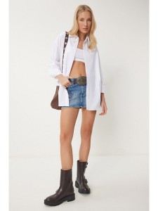 Happiness Istanbul Bluzka w kolorze białym rozmiar: 36