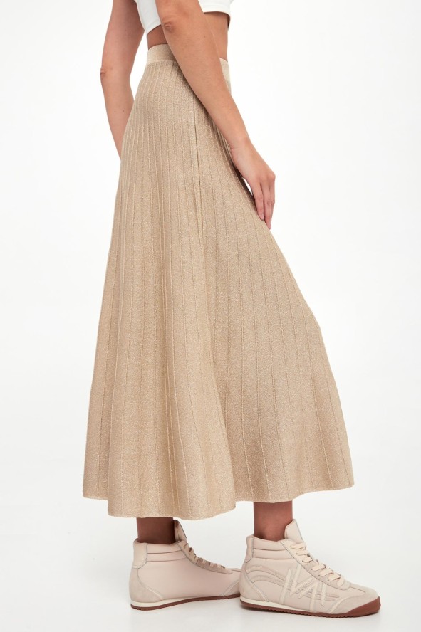 Spódnica lureksowa midi Crusca MARELLA