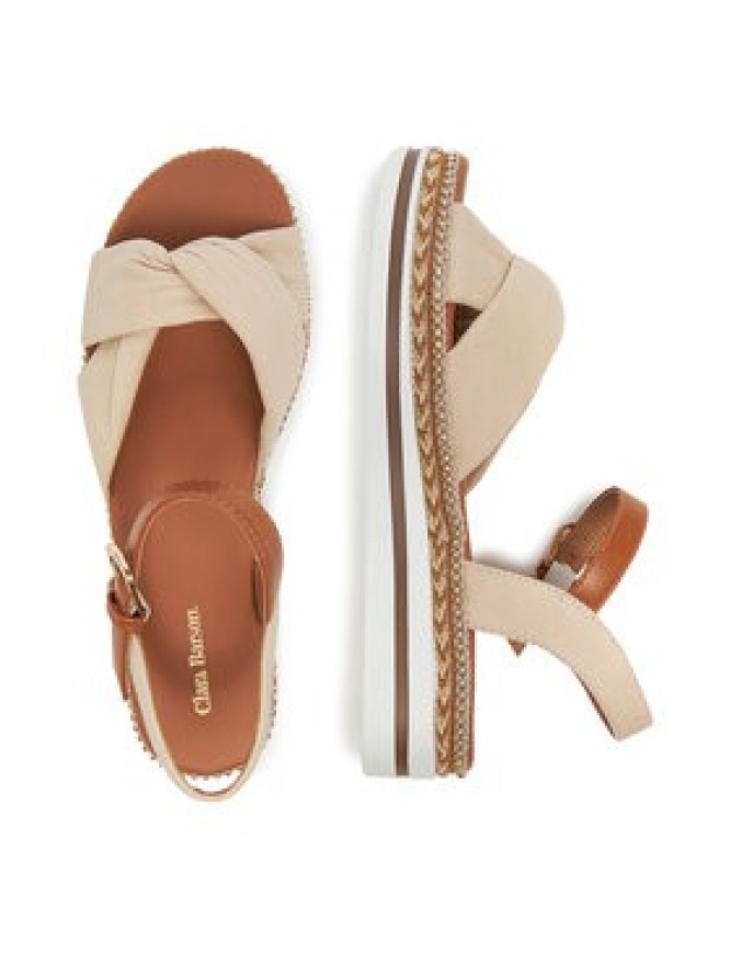 Clara Barson Sandały WS2P270-01 Beżowy