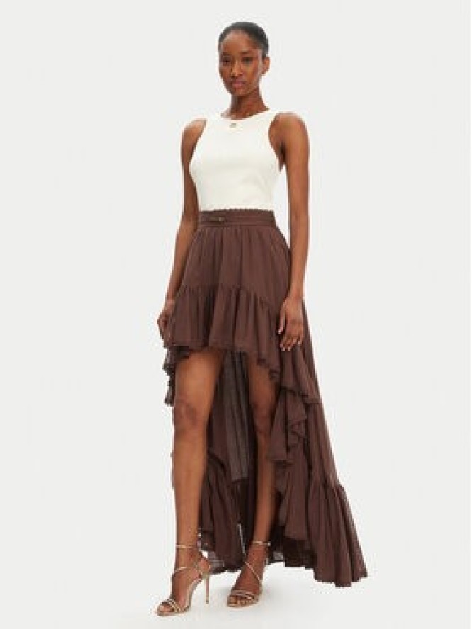 Marciano Guess Spódnica maxi 5GGD34 7317A Brązowy Regular Fit