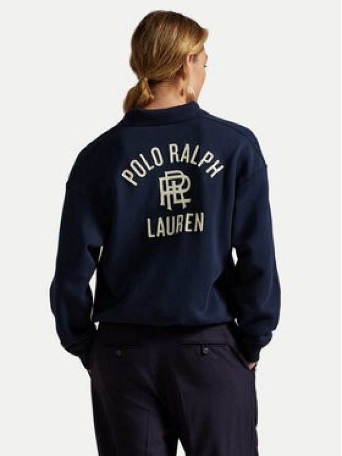 Polo Ralph Lauren Bluza 211971756001 Granatowy Relaxed Fit