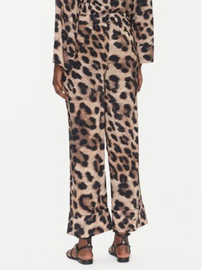 LOLA CASADEMUNT Spodnie materiałowe LS2514018 Brązowy Relaxed Fit