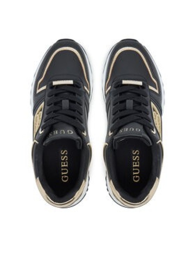 Guess Sneakersy FLJKOY ELE12 Czarny