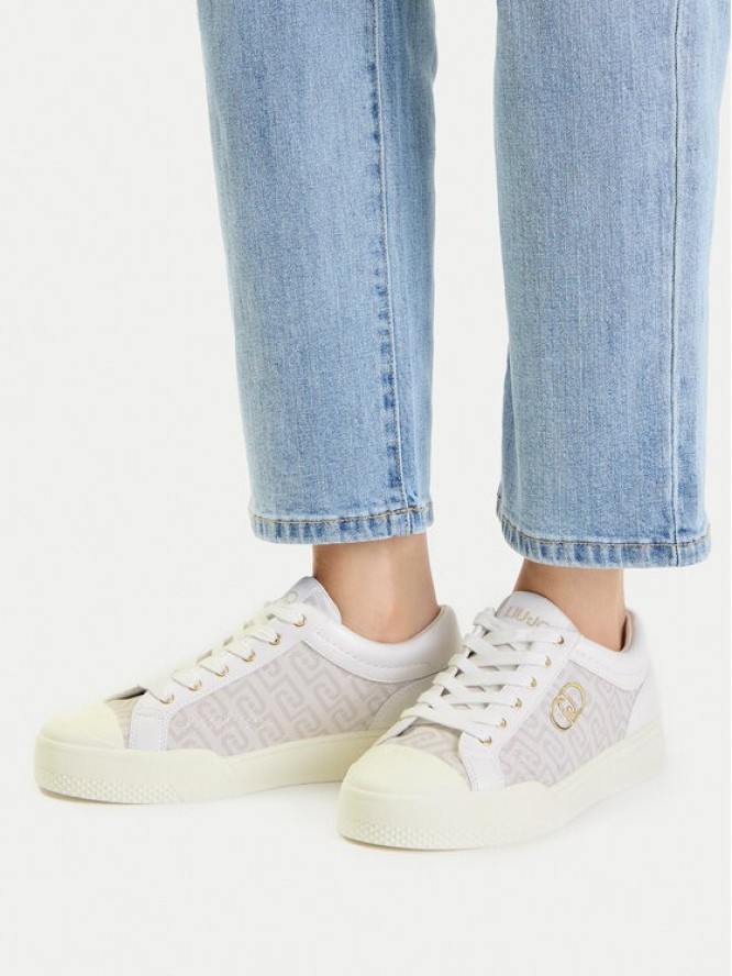 Liu Jo Sneakersy Benson 01 BA6055 EX339 Biały