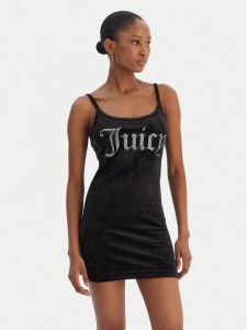 Juicy Couture Sukienka codzienna Rae JCWE222003 Czarny Slim Fit