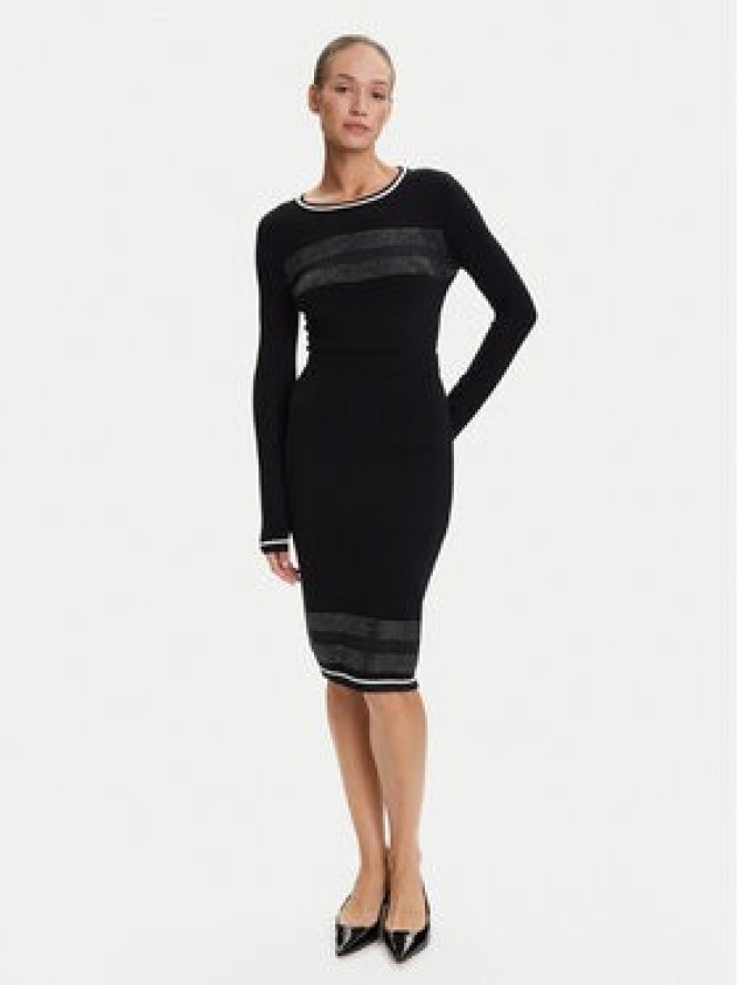 Liu Jo Sport Sweter TF5209 MS49I Czarny Regular Fit