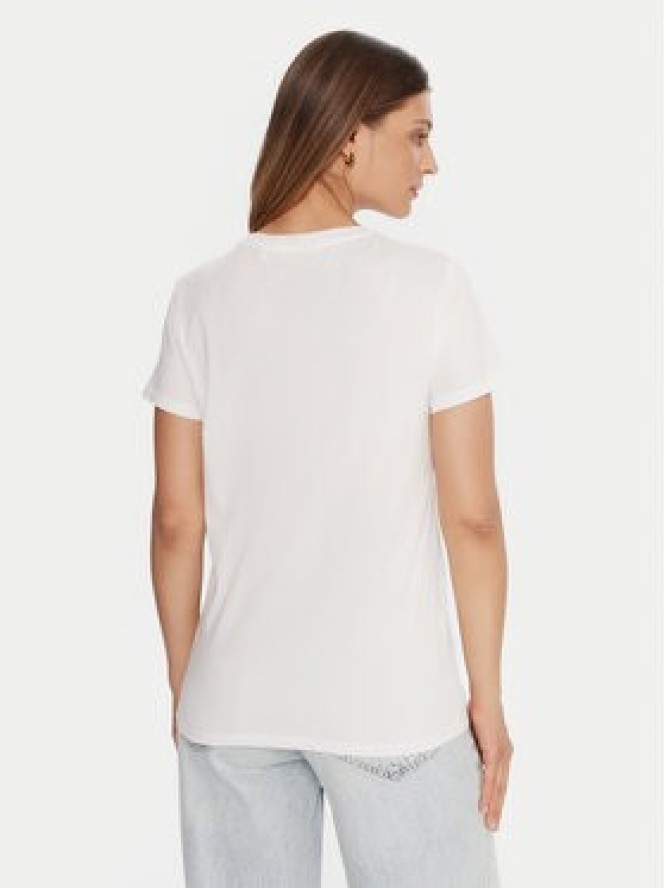 Guess T-Shirt W5BI32 K9RM1 Biały Relaxed Fit