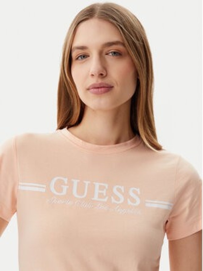 Guess T-Shirt V5GI03 I3Z14 Pomarańczowy Regular Fit