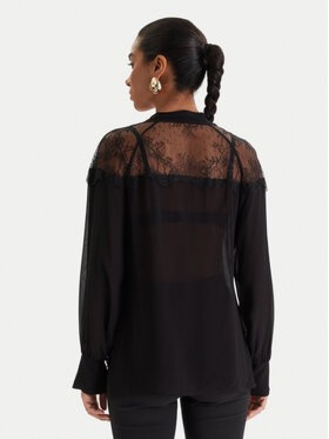 Patrizia Pepe Bluzka 8C0859/A692-K103 Czarny Regular Fit