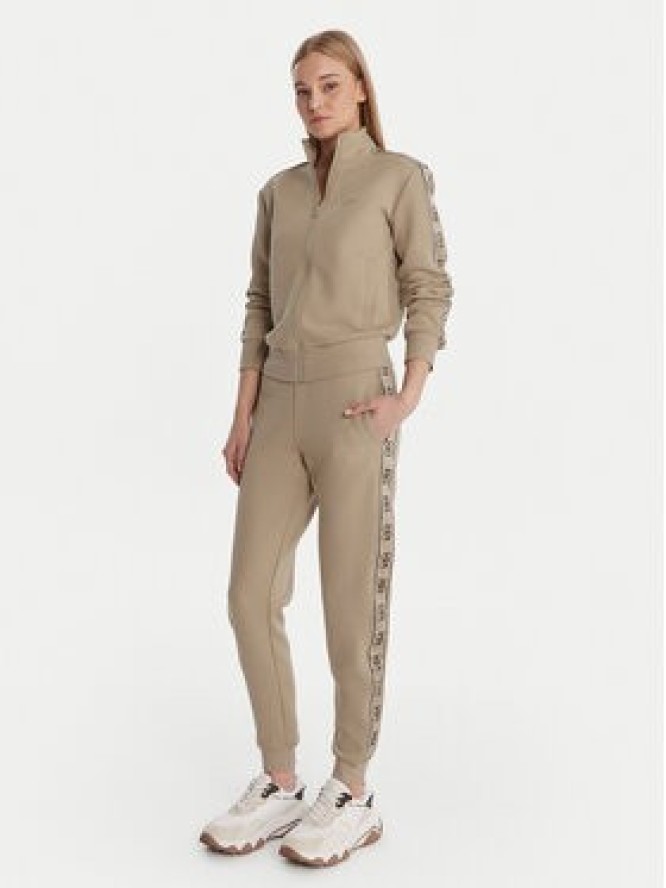 Guess Bluza V2YQ16 KB3P2 Beżowy Regular Fit