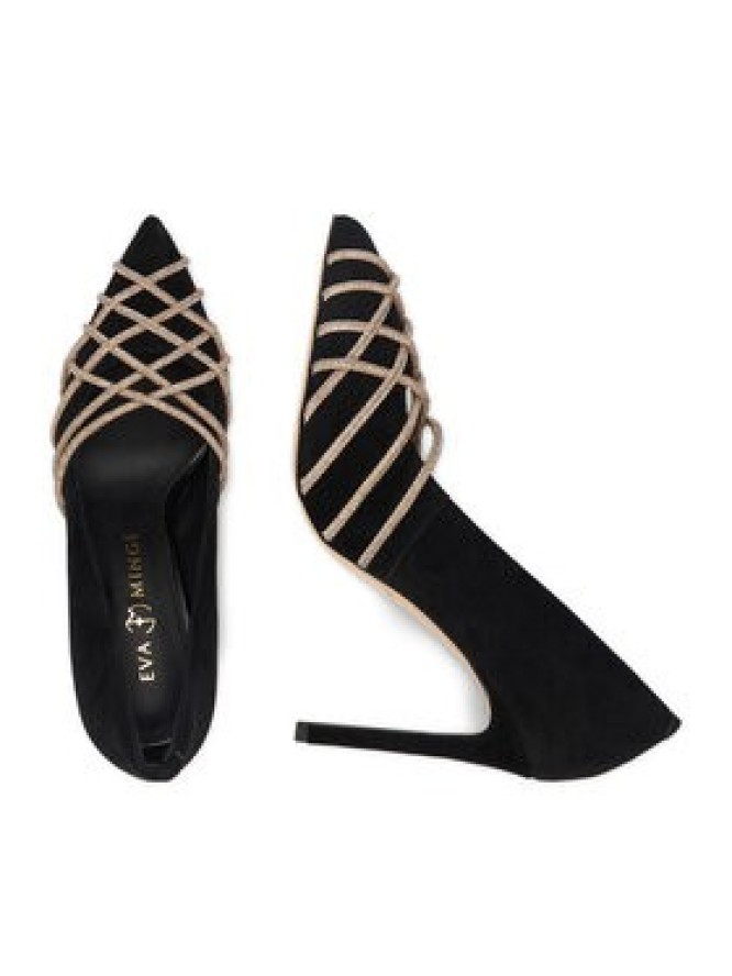 Eva Minge Szpilki EO-KATE-V325-9331 Czarny
