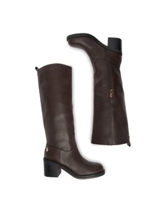 U.S. Polo Assn. Kozaki EO-SABINA002W/EY1 Brązowy