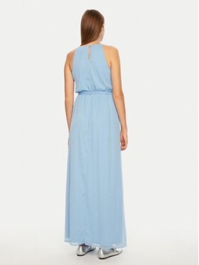 Vila Sukienka koktajlowa Falia 14100342 Błękitny Regular Fit