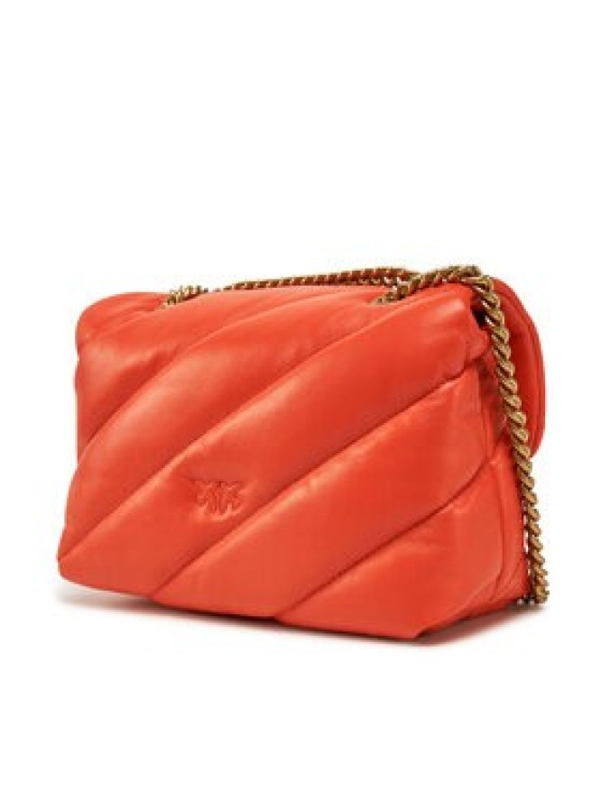 PINKO Torebka Love Puff Mini Cl PE 25 PLTT 100039 A0F2 Pomarańczowy