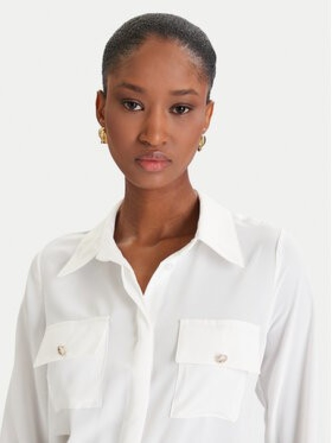 Rinascimento Koszula CFC0125777003 Biały Regular Fit