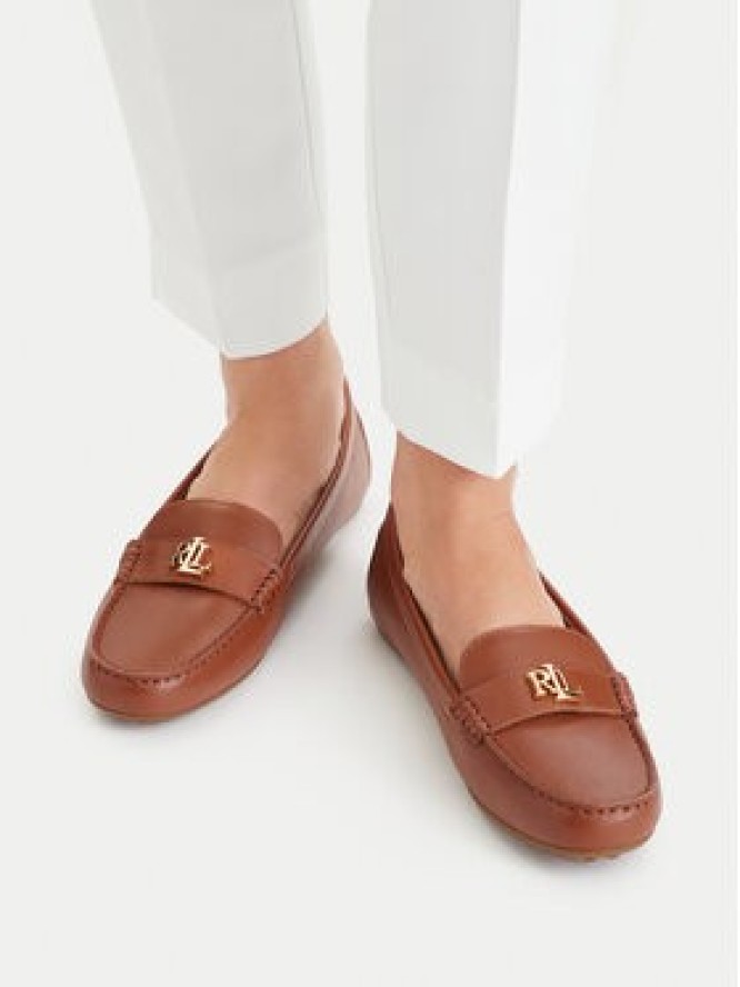 LAUREN RALPH LAUREN Mokasyny 802P09040002 Brązowy