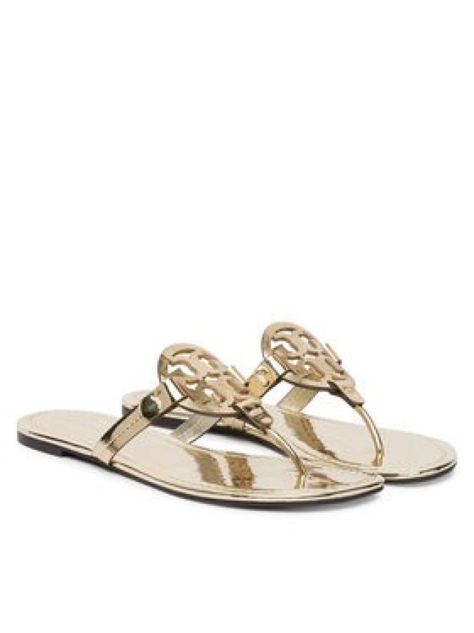 Tory Burch Japonki Miller 170345 Złoty