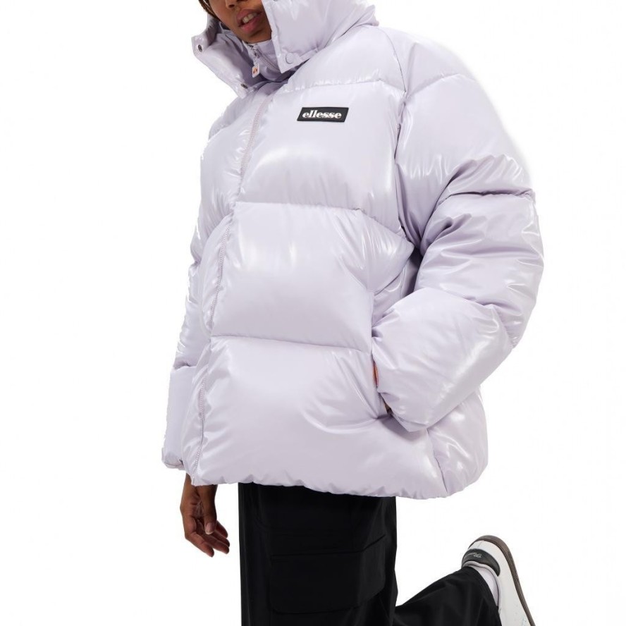 Kurtka ELLESSE LENZER PADDED JACKET Fioletowy