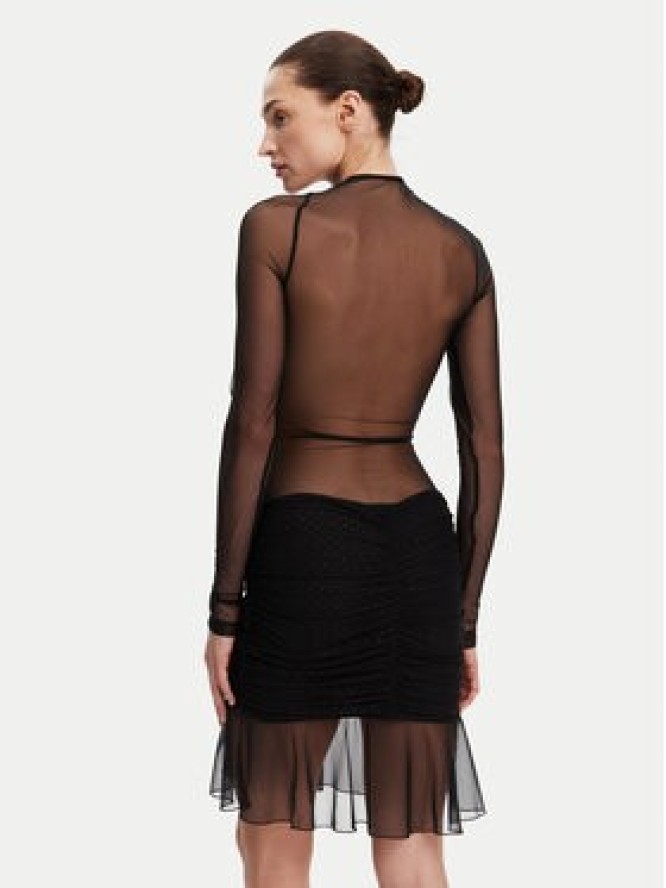 Versace Jeans Couture Sukienka koktajlowa 78HAO971 Czarny Slim Fit