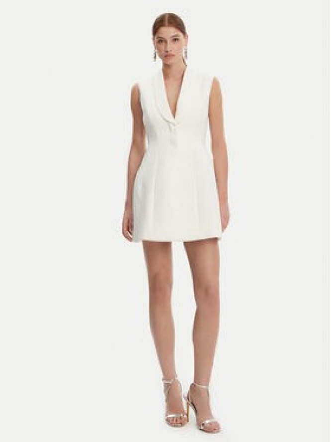 Bardot Sukienka koktajlowa 59724DB Écru Regular Fit