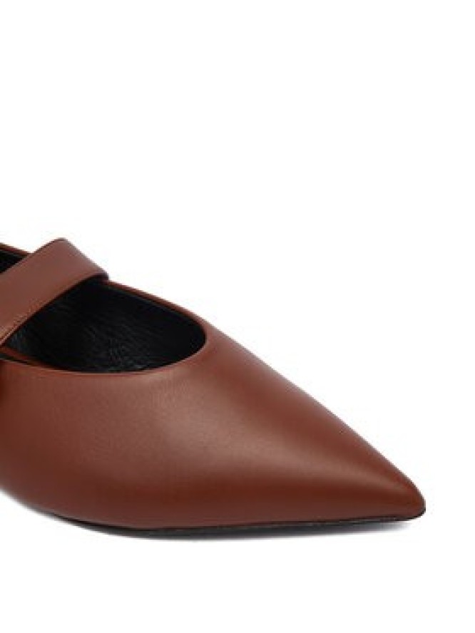 Weekend Max Mara Baleriny 2615521054650 Brązowy