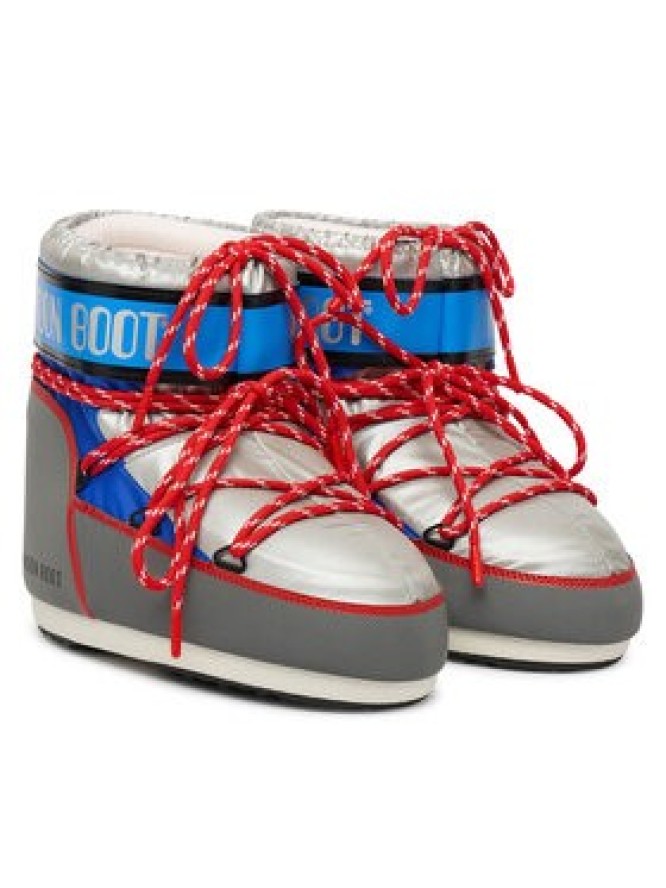 Moon Boot Śniegowce Mb Icon Low Space Racing 80D1409650 Szary