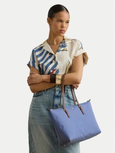 LAUREN RALPH LAUREN Torebka 431916737047 Niebieski