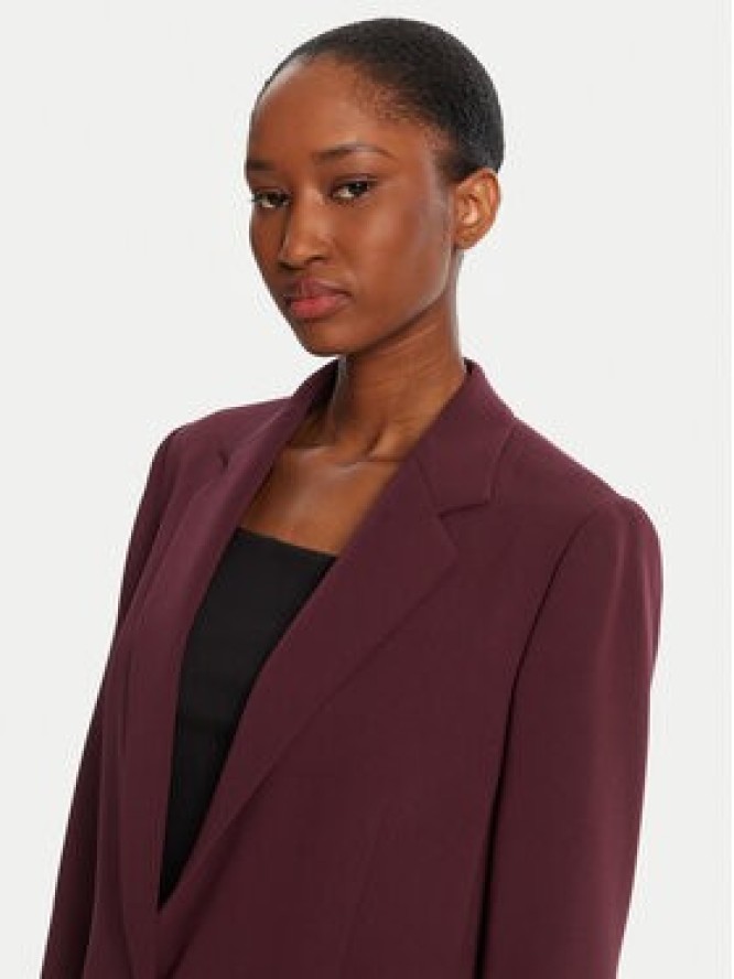 BOSS Marynarka Jocaluah 50490053 Fioletowy Regular Fit