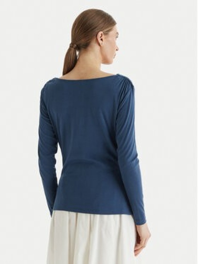 Vero Moda Bluzka Ice 10340793 Granatowy Regular Fit