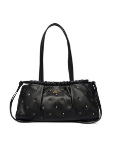 Tommy Hilfiger Torebka Soft Leather Shoulder Bag Studs AW0AW19338 Czarny