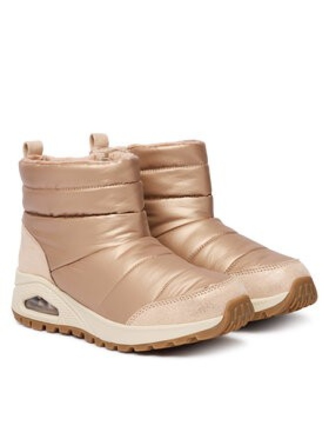 Skechers Śniegowce Uno Rugged - Puffer 168127 Złoty