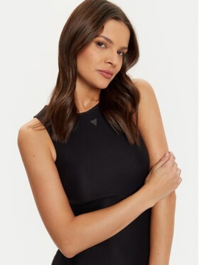 Guess Sukienka dzianinowa W4YK0J KCDE0 Czarny Slim Fit