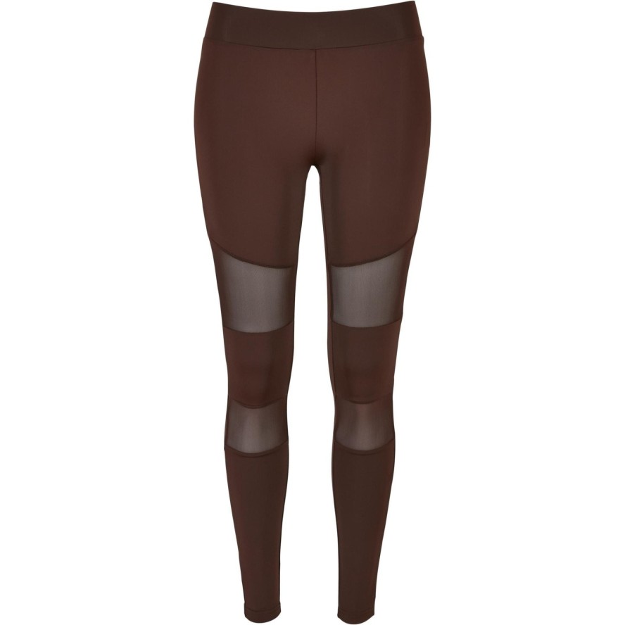 Legginsy damskie z dzianiny Urban Classics Tech GT