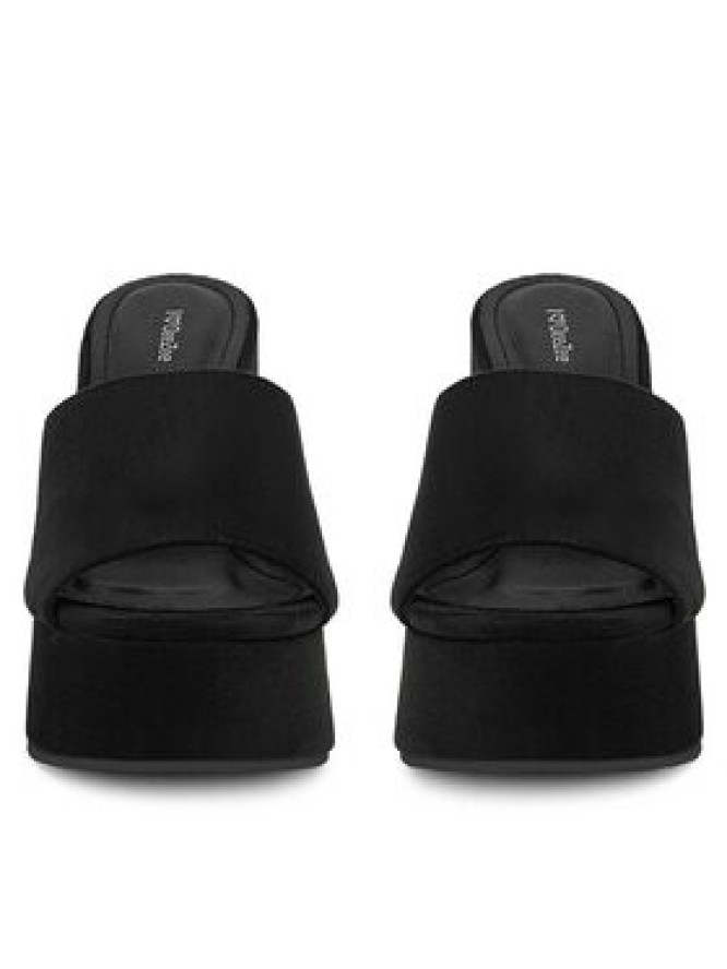 DeeZee Klapki E8341-1 Czarny