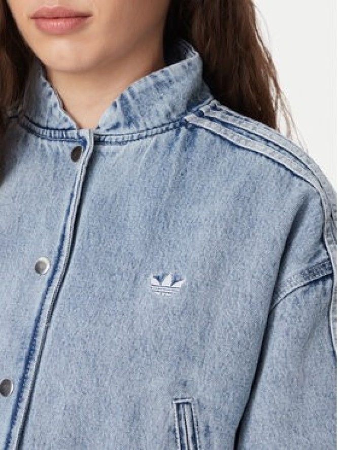 adidas Kurtka jeansowa Care Bear KQ6747 Niebieski Regular Fit