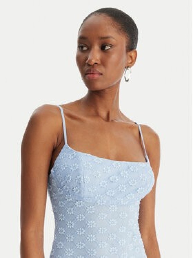 Bardot Sukienka letnia Adoni 57998DB1 Błękitny Slim Fit