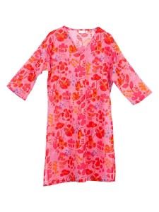 Overbeck and Friends Tunika "Viola" w kolorze czerwonym rozmiar: M/L