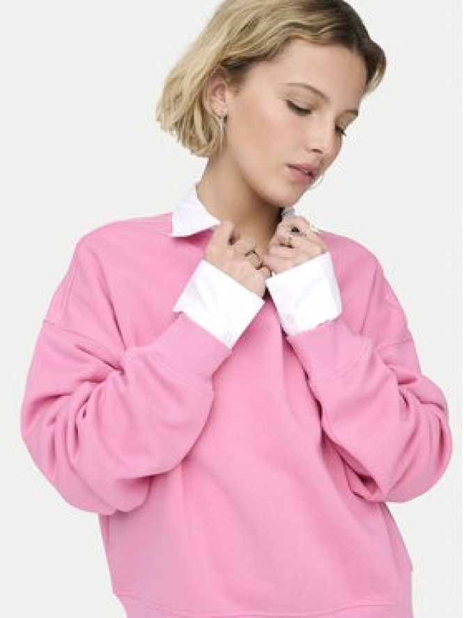 ONLY Bluza Best 15338727 Różowy Regular Fit