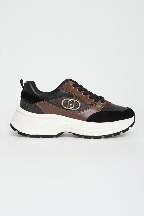 Sneakersy damskie skórzane LIU JO