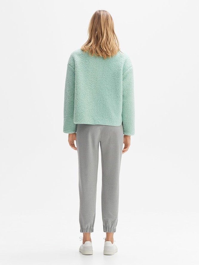 OPUS Kurtka pluszowa w kolorze turkusowym rozmiar: 40