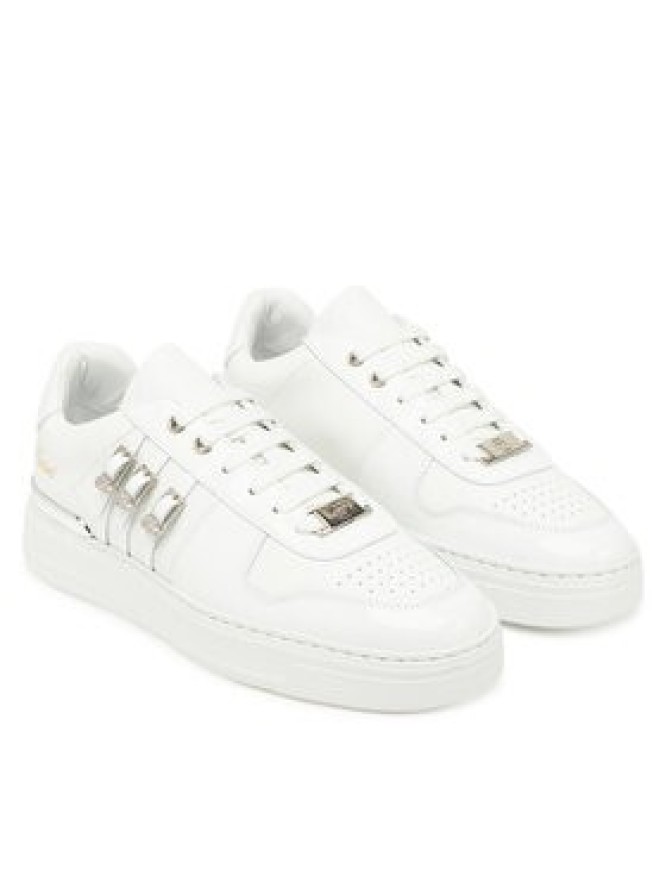 PHILIPP PLEIN Sneakersy FAES WSC2780 PLE075N Biały