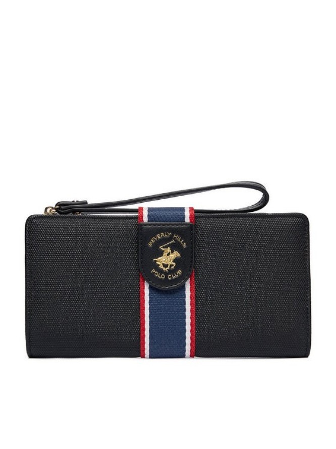 Beverly Hills Polo Club Portfel CEO-BHPC-W1-006-AW25 Czarny