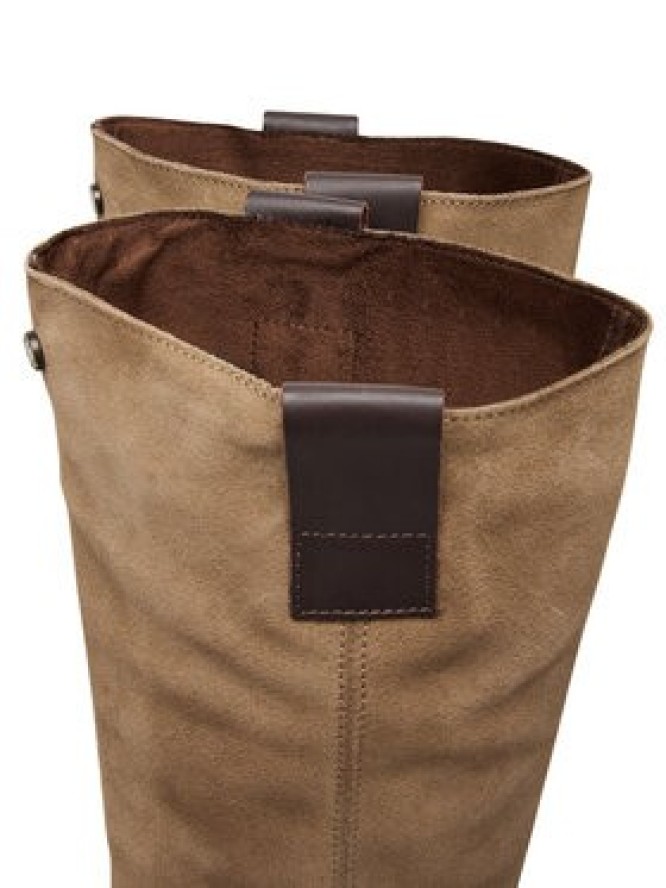 Steve Madden Kozaki Banner SM11003092 Brązowy